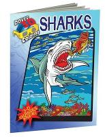 Book Cover for 3-D Coloring Book - Sharks by George Toufexis, John Green