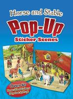 Book Cover for Horse and Stable Popup Sticker Scenes by Barbara Steadman