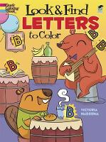 Book Cover for Look & Find Letters to Color by Maderna