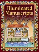 Book Cover for Illuminated Manuscripts Coloring Book by Marty Noble