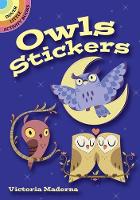 Book Cover for Owls Stickers by Victoria Maderna