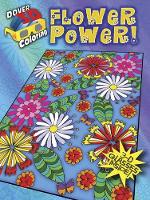Book Cover for 3-D Coloring Book - Flower Power! by Baker