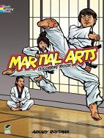 Book Cover for Martial Arts Coloring Book by Roytman Roytman