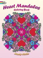 Book Cover for Heart Mandalas Coloring Book by Marty Noble