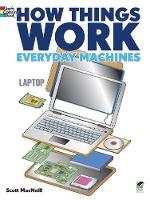 Book Cover for How Things Work - Everyday Machines Coloring Book by Scott Macneill