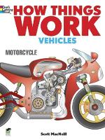 Book Cover for How Things Work - Vehicles Coloring Book by Scott Macneill