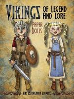 Book Cover for Vikings of Legend and Lore Paper Dolls by Kiri Leonard