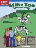 Book Cover for Boost at the Zoo Coloring Book by Cathy Beylon