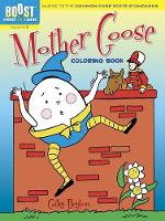 Book Cover for Boost Mother Goose Coloring Book by Cathy Beylon