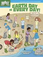 Book Cover for Boost Earth Day is Every Day! Activity Book by Heather Allen