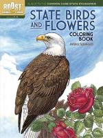 Book Cover for Boost State Birds and Flowers Coloring Book by Annika Bernhard