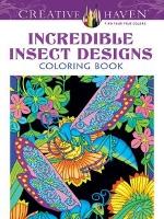 Book Cover for Creative Haven Incredible Insect Designs Coloring Book by Marty Noble