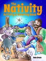 Book Cover for The Nativity Activity and Coloring Book by Yuko Green