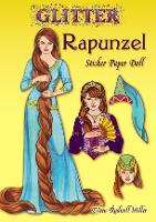 Book Cover for Glitter Rapunzel Sticker Paper Doll by Eileen Miller