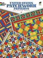 Book Cover for United States Patchwork Patterns Coloring Book by Carol Schmidt
