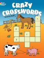 Book Cover for Crazy Crosswords Activity Book by Anna Pomaska