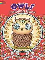 Book Cover for Owls Coloring Book by Noelle Dahlen