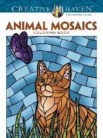 Book Cover for Creative Haven Animals Mosaics Coloring Book by Jessica Mazurkiewicz