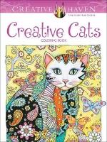 Book Cover for Creative Haven Creative Cats Coloring Book by Marjorie Sarnat