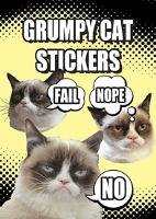 Book Cover for Grumpy Cat Stickers by Grumpy Cat