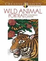 Book Cover for Creative Haven Wild Animal Portraits Coloring Book by Llyn Hunter