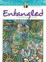 Book Cover for Creative Haven Entangled Coloring Book by Angela Porter