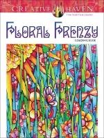 Book Cover for Creative Haven Floral Frenzy Coloring Book by Miryam Adatto