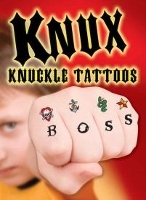 Book Cover for Knux -- Knuckle Tattoos for Boys by Dover Dover