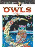 Book Cover for Creative Haven Owls Coloring Book by Marjorie Sarnat