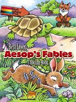 Book Cover for Best-Loved Aesop's Fables Coloring Book by Maggie Swanson