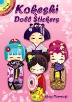 Book Cover for Kokeshi Doll Stickers by Greg Paprocki