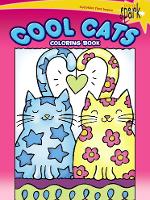 Book Cover for Spark -- Cool Cats Coloring Book by Noelle Dahlen