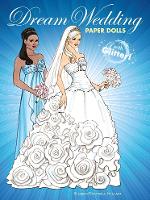 Book Cover for Dream Wedding Paper Dolls with Glitter! by Eileen Miller