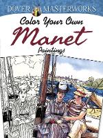 Book Cover for Dover Masterworks: Color Your Own Manet Paintings by Marty Noble