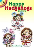 Book Cover for Happy Hedgehogs Stickers by Teresa Goodridge