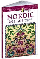 Book Cover for Creative Haven Nordic Designs Collection Coloring Book by Dover Dover