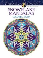 Book Cover for Creative Haven Snowflake Mandalas Coloring Book by Marty Noble