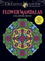 Book Cover for Creative Haven Flower Mandalas Coloring Book by Marty Noble