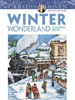 Book Cover for Creative Haven Winter Wonderland Coloring Book by Teresa Goodridge