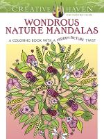 Book Cover for Creative Haven Wondrous Nature Mandalas by Jo Taylor