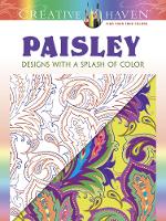 Book Cover for Creative Haven Paisley: Designs with a Splash of Color by Marty Noble