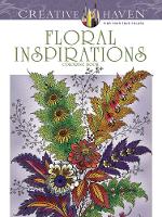 Book Cover for Creative Haven Floral Inspirations Coloring Book by F. Heald