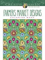 Book Cover for Creative Haven Farmers Market Designs Coloring Book by Marty Noble