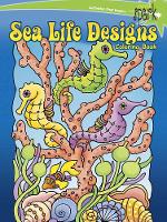 Book Cover for Spark Sea Life Designs Coloring Book by Maggie Swanson