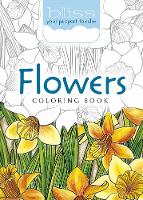 Book Cover for Bliss Flowers Coloring Book by Lindsey Boylan