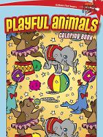 Book Cover for Spark Playful Animals Coloring Book by Victoria Maderna