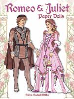 Book Cover for Romeo & Juliet Paper Dolls by Eileen Miller