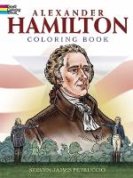 Book Cover for Alexander Hamilton Coloring Book by Steven James Petruccio