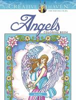 Book Cover for Creative Haven Angels Coloring Book by Marty Noble