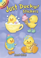 Book Cover for Just Ducky! Stickers by Janet Skiles